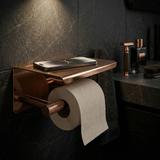 Držač toaletnog papira s policom 6613 Modern Copper