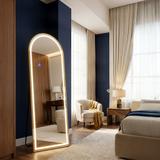 Espejo LED Orbit 50x160cm Brush Gold
