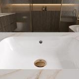 Lavabo suspendu Rea Aresa Grey Gold 80