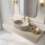 Countertop Basin Rea Margaret Beige
