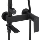 REA STORM dušas komplekts BLACK MAT