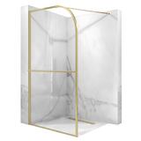 Shower screen Rea Sky Brush Gold 120
