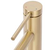 Bateria Umywalkowa Rea Foss złota szczotkowana wysoka