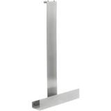 Półka łazienkowa TORI Nickel brushed INOX