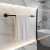 Wieszak łazienkowy jednoramienny 5601 Leo Czarny