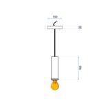 Hängelampe OSTI A green