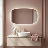 Lustro ścienne LED 100x60cm TOP-4