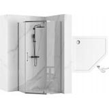 Rea AXIN Chrome 90x90 dušas kabīne