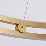 Lampa wisząca LHJ015-CP 60 CM GOLD