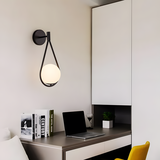 Wandlampe G093-1W Black White