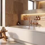 Bathroom faucet Rea Lungo Copper Brush