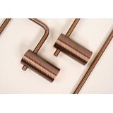 Toilet paper holder 9711 Prism Brush Copper