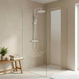 Sprchová súprava bez výtoku s termostatom Rea Lungo White