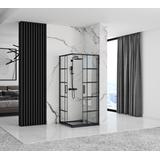 Cabine de douche Rea Concept Black 80x80