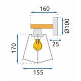 Deckenlampe APP978-1W