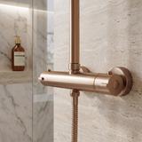 Tuš set s termostatom Rea Parot Light Brush Copper