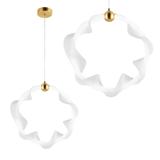 Lampe LED G014-1CP WHITE/GOLD