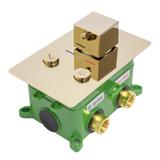 Set de duș incastrat Rea FENIX DAVIS GOLD BOX