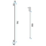 WANDLEUCHTE LED LHJ063-W 80cm BLACK