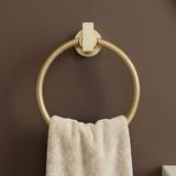 Bathroom hanger Ring 81307 Rivo Brush Gold