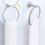 Badkamerhanger RING 332915 MIST 05 BRUSH NICKIEL