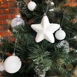 Zestaw 5szt Gwiazdek białych KL-21X21