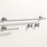 Zestaw akcesoriów łazienkowych Ari Nikiel Szczotkowany 4 elementy