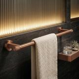 Wieszak łazienkowy jednoramienny 39101 Ori Miedź Szczotkowana