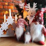 Drewniany Renifer Świąteczny 35cm 301036