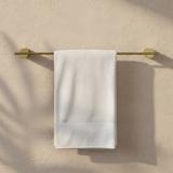 Bathroom hanger Tomi 5801 Brush Gold