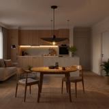 Плафон APP1469-1CP BLACK/GOLD