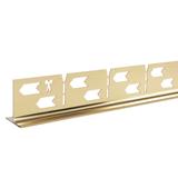 Shower tray skirting panel 140cm Brush Gold