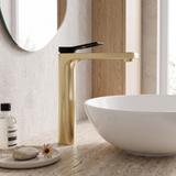 Bathroom faucet REA Soul Gold mat black High