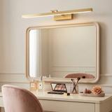 Vonios sieninis LED šviestuvas APP1865-1W 80 cm BRUSH GOLD