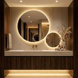 Veidrodis LED R-9045 90cm + 45cm