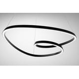 Deckenlampe Ring Led + Fernbedienung APP796-cp Black