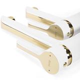 Смеситель Rea MELIA white gold Low