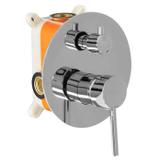 Rea Lungo Chrome slēptais vannas un dušas komplekts + BOX