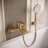 Bath faucet REA Logan Brush Gold