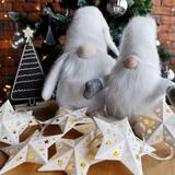 Lampki choinkowe Girlanda LED papierowe gwiazdy CD008