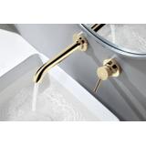 Wall Mounted faucet Rea  Lungo LONG Gold + BOX