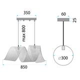 Deckenlampe BOHO APP1644-1CP