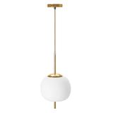 Deckenlampe Glas Kugel white gold APP669-1CP