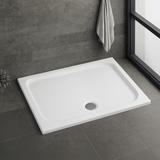 Plato de ducha Rea Belmond White 80x100