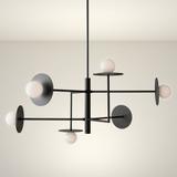 Lampe APP1668-6CP Black