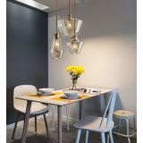 Deckenlampe Glas APP439-1CP Amber