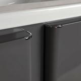 Set di mobili da bagno con lavabo Tula 60cm Grey