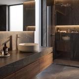 Robinet de salle de bain Rea Grace Brush Nickel High