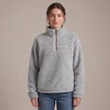 Bluza Damska Sherpa z kołnierzem Light Grey l