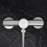 Tuš pipa REA Lungo Stripe Brush NICKEL